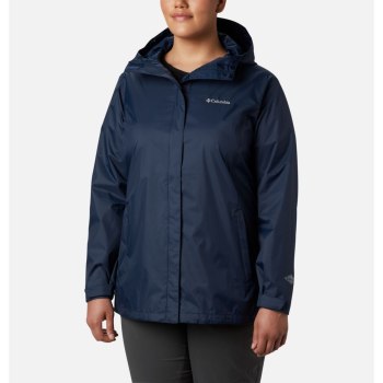 Dámské Bundy Columbia Arcadia II Plus Size Tmavě Blankyt NDEAWO120